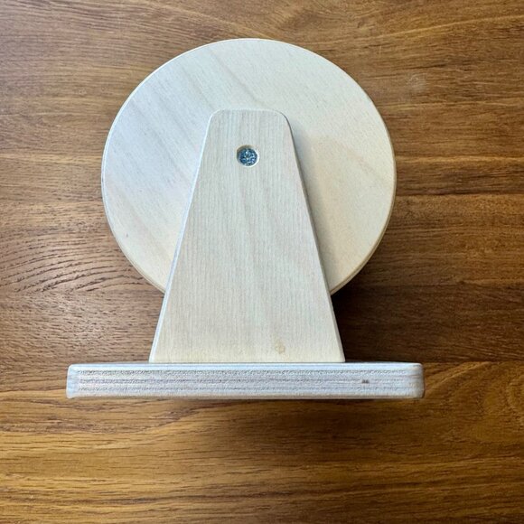 LOVEVERY Wooden Spinning Rainbow Drum Montessori Toy Babies Colorful Spinner - Picture 4 of 5